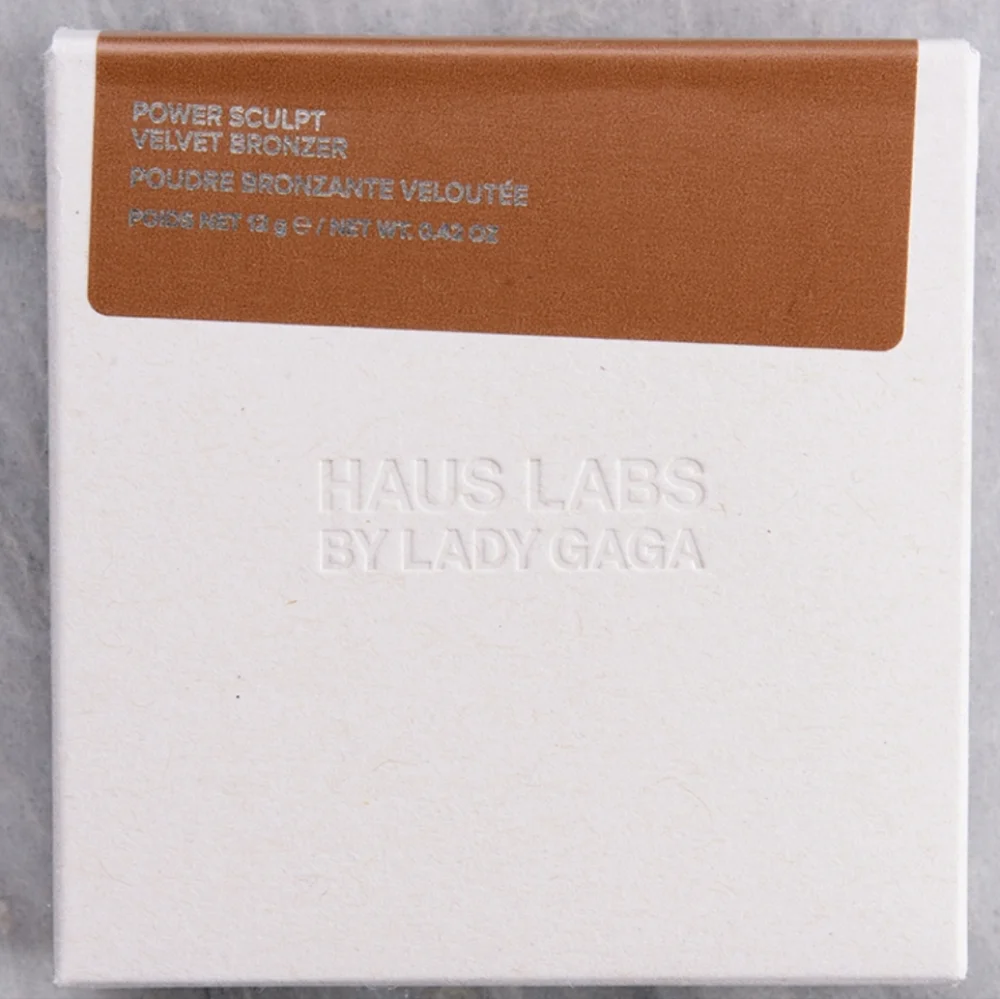 NIB $38 HAUS LABS BY LADY GAGA Velvet Talc-Free Powder Bronzer Medium Level 8